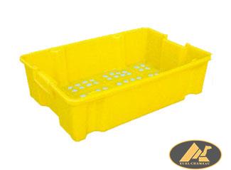 Y20 Reversible Piled Plastic Crate