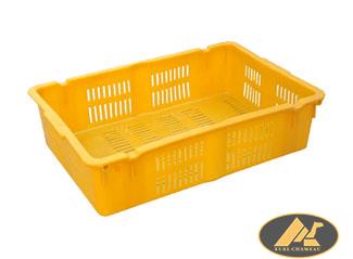 Y21 Reversible Piled Plastic Crate