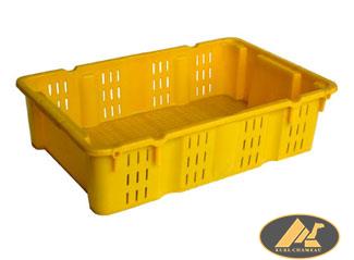 Y22 Reversible Piled Plastic Crate