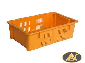 Y24 Reversible Piled Plastic Crate