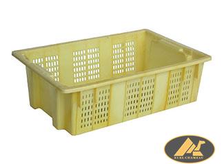 Y25 Reversible Piled Plastic Crate