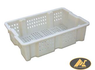 Y36 Reversible Piled Plastic Crate