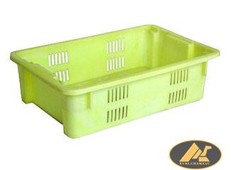 Y66 Reversible Pile Plastic Crate