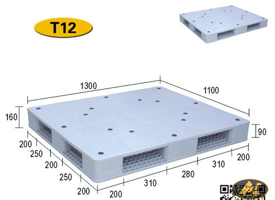 T12 double faced flatbed pallet