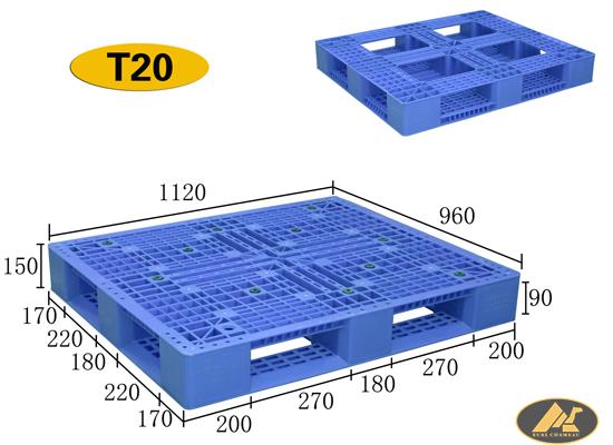 T20 T-Shaped mesh pallet